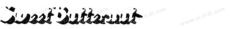 Sweet Butternut字体转换